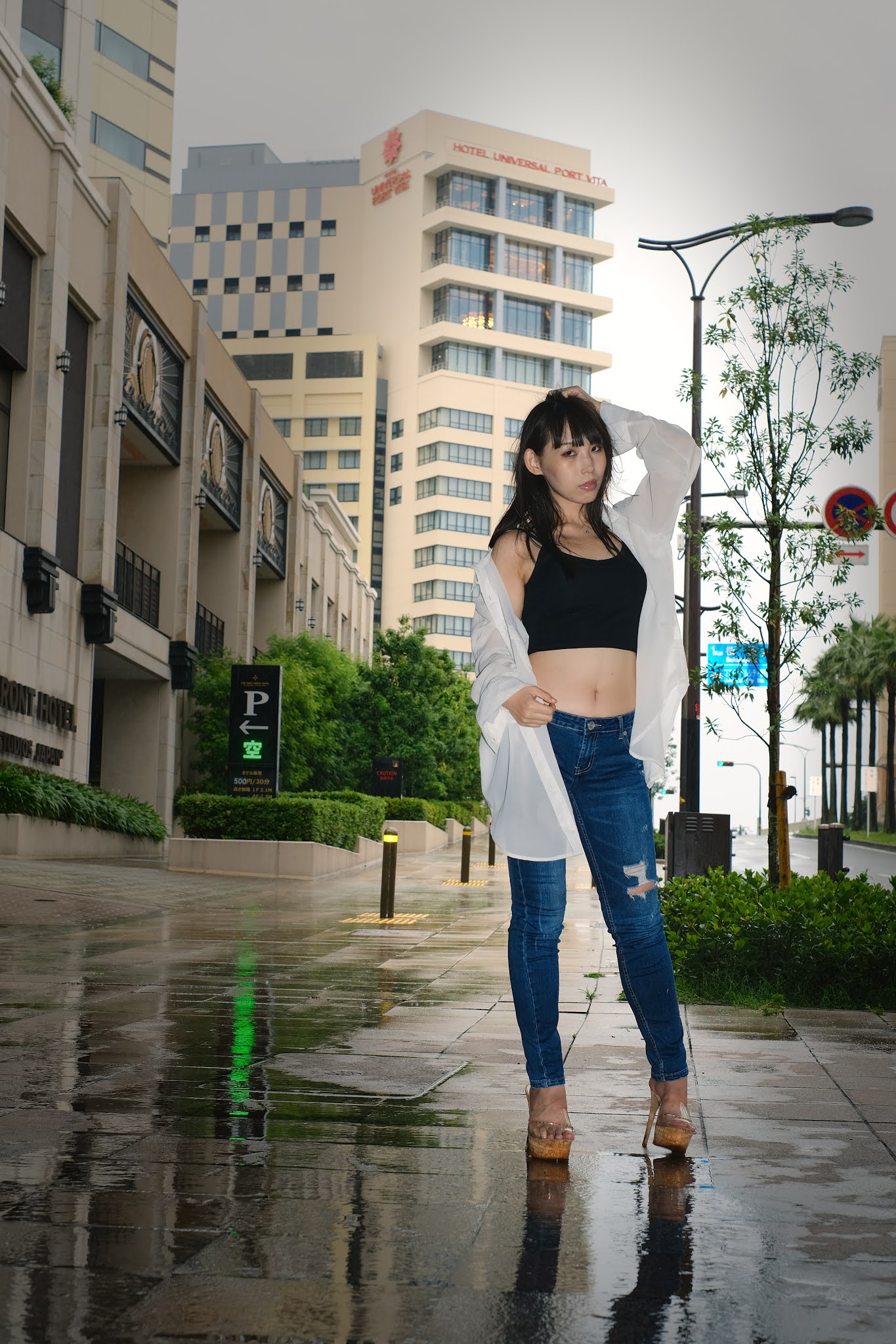 ポートレートモデル撮影