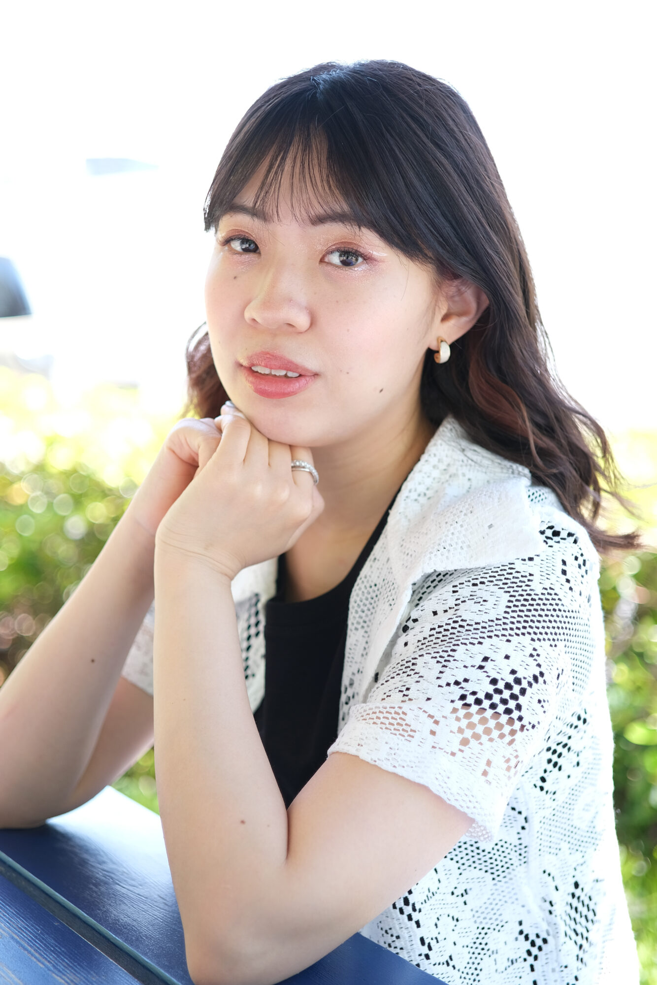 ポートレートモデル撮影、大内万奈