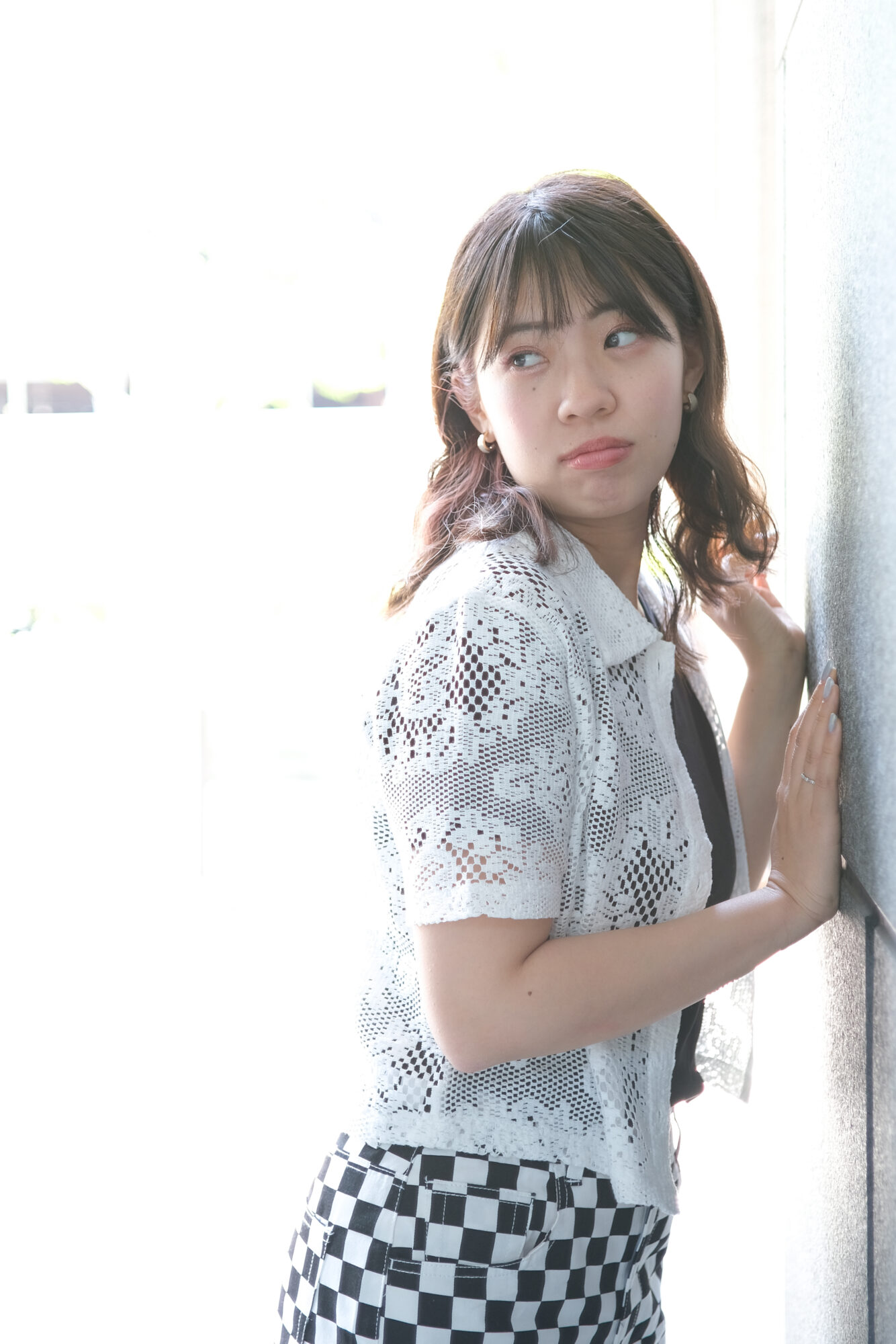 ポートレートモデル撮影、大内万奈