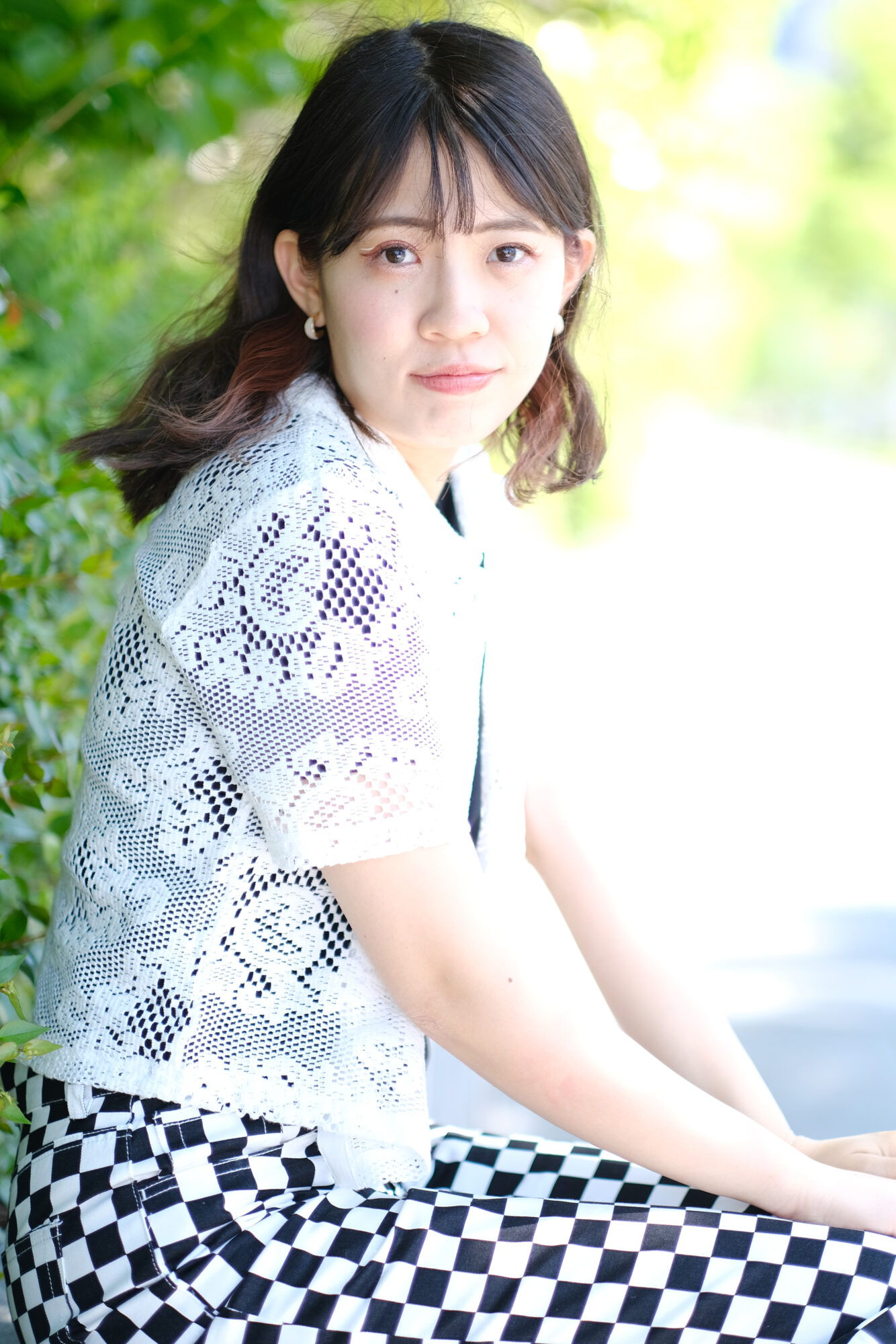 ポートレートモデル撮影、大内万奈