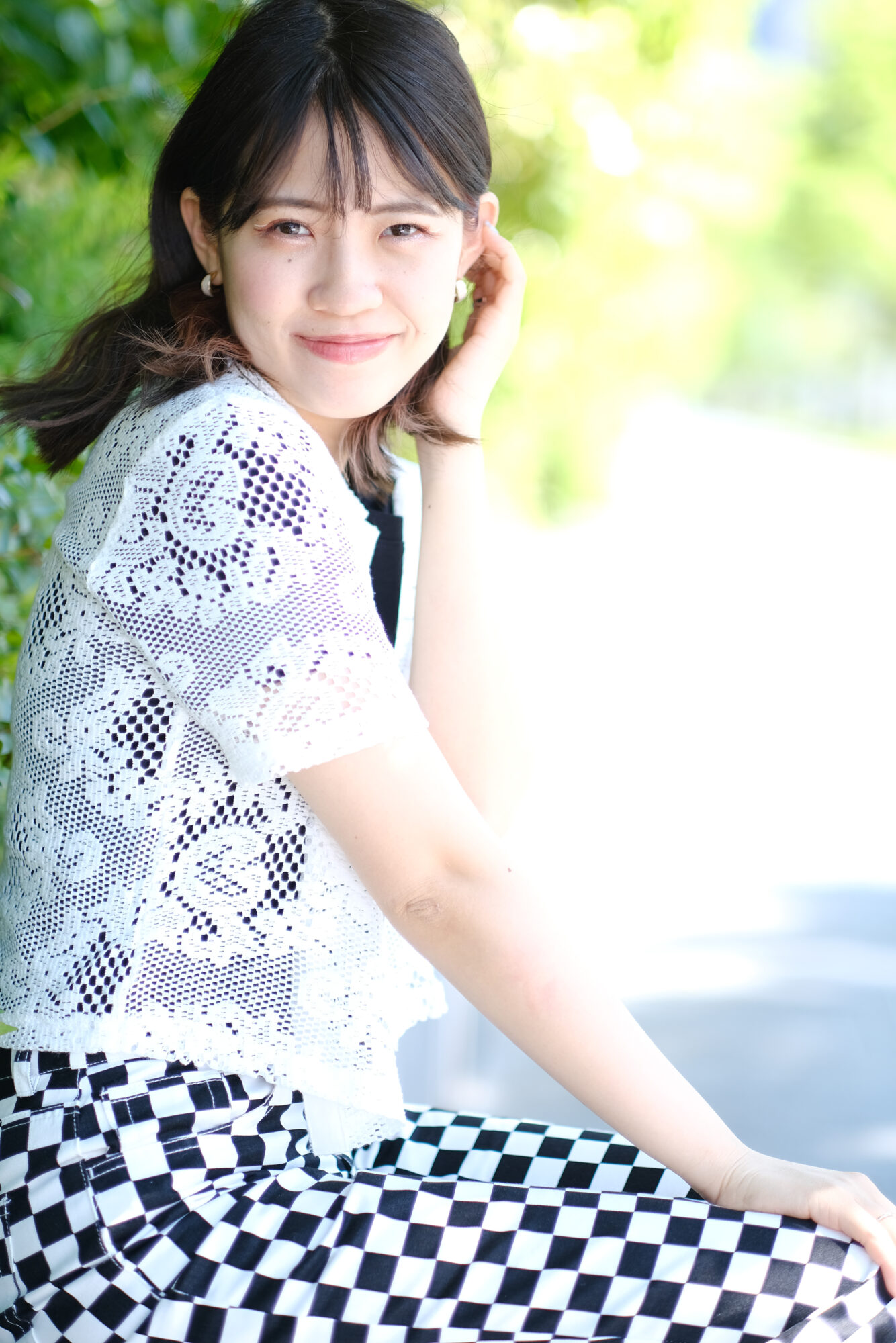 ポートレートモデル撮影、大内万奈