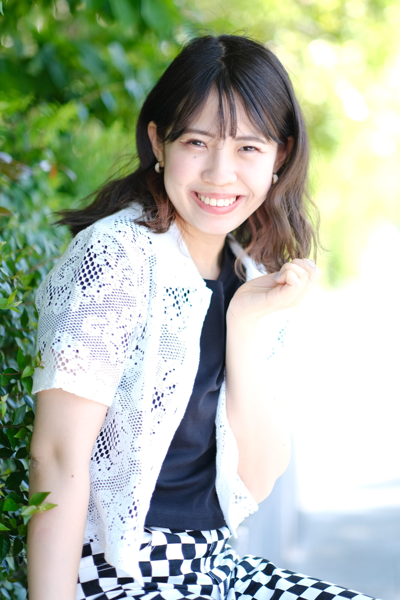 ポートレートモデル撮影、大内万奈