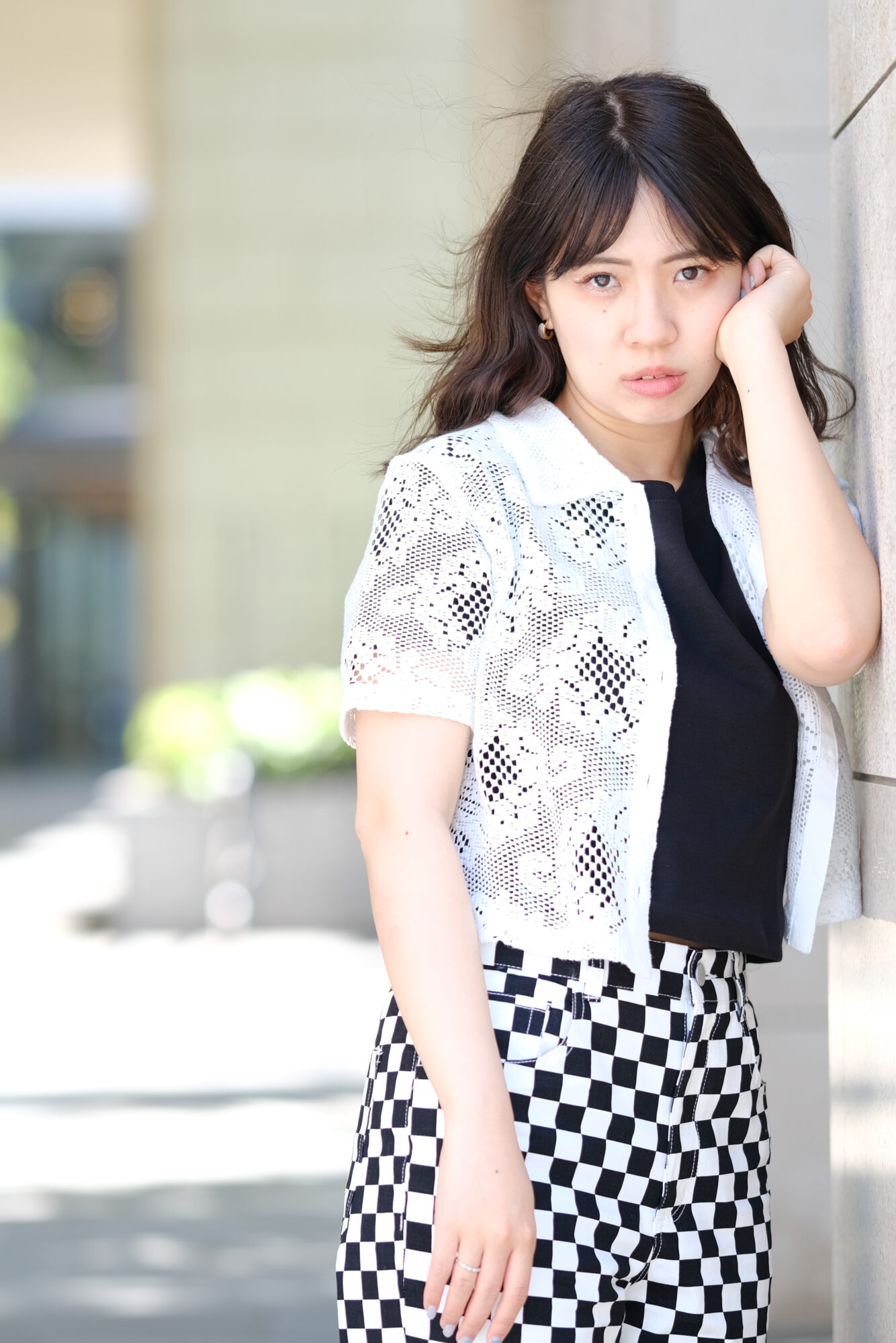 ポートレートモデル撮影、大内万奈