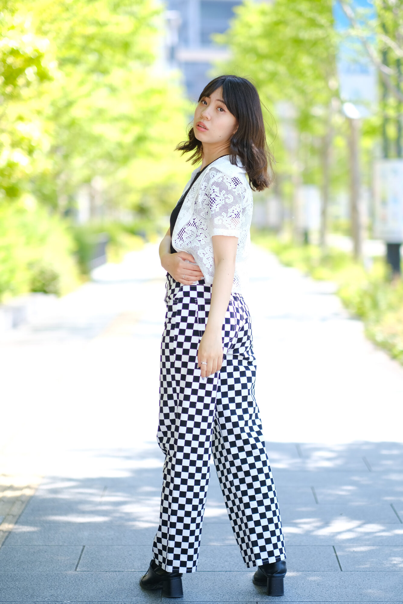 ポートレートモデル撮影、大内万奈