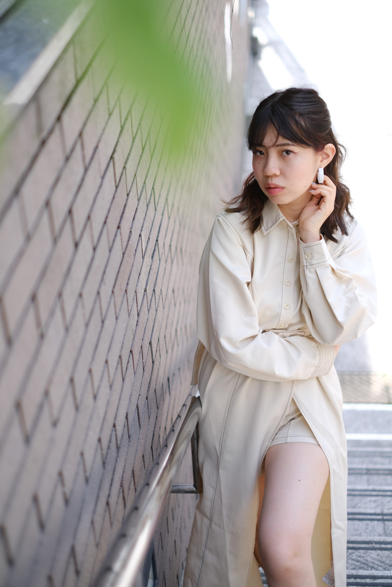 ポートレートモデル撮影、大内万奈