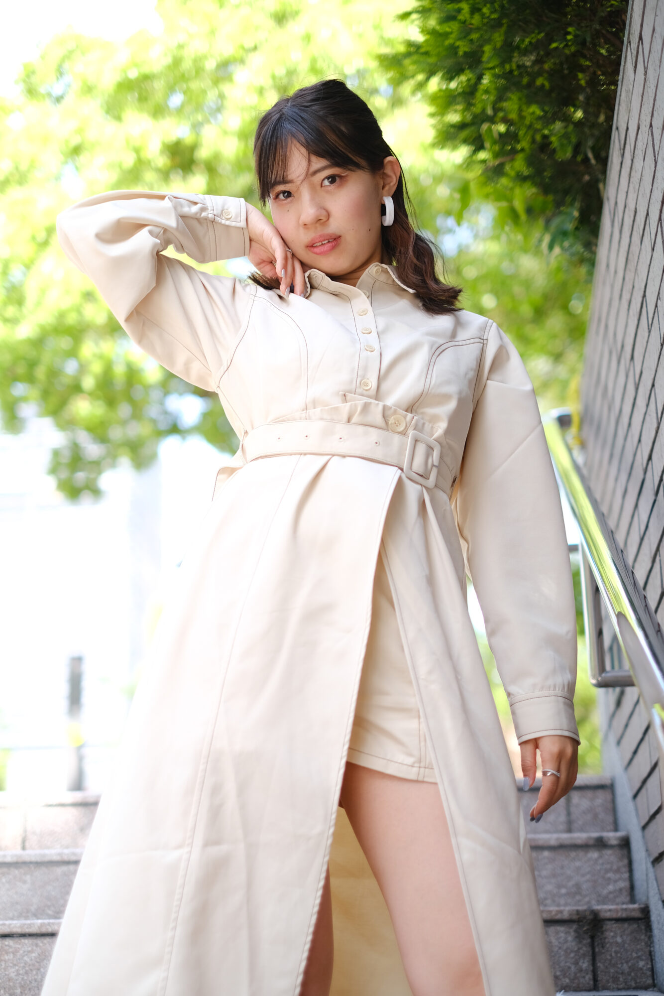 ポートレートモデル撮影、大内万奈