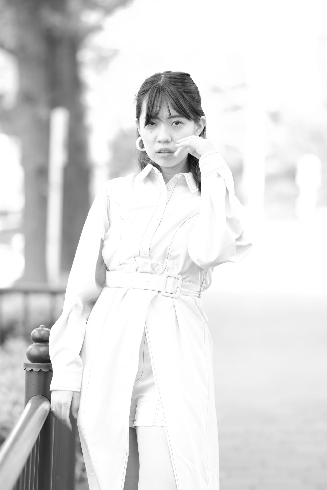 ポートレートモデル撮影、大内万奈