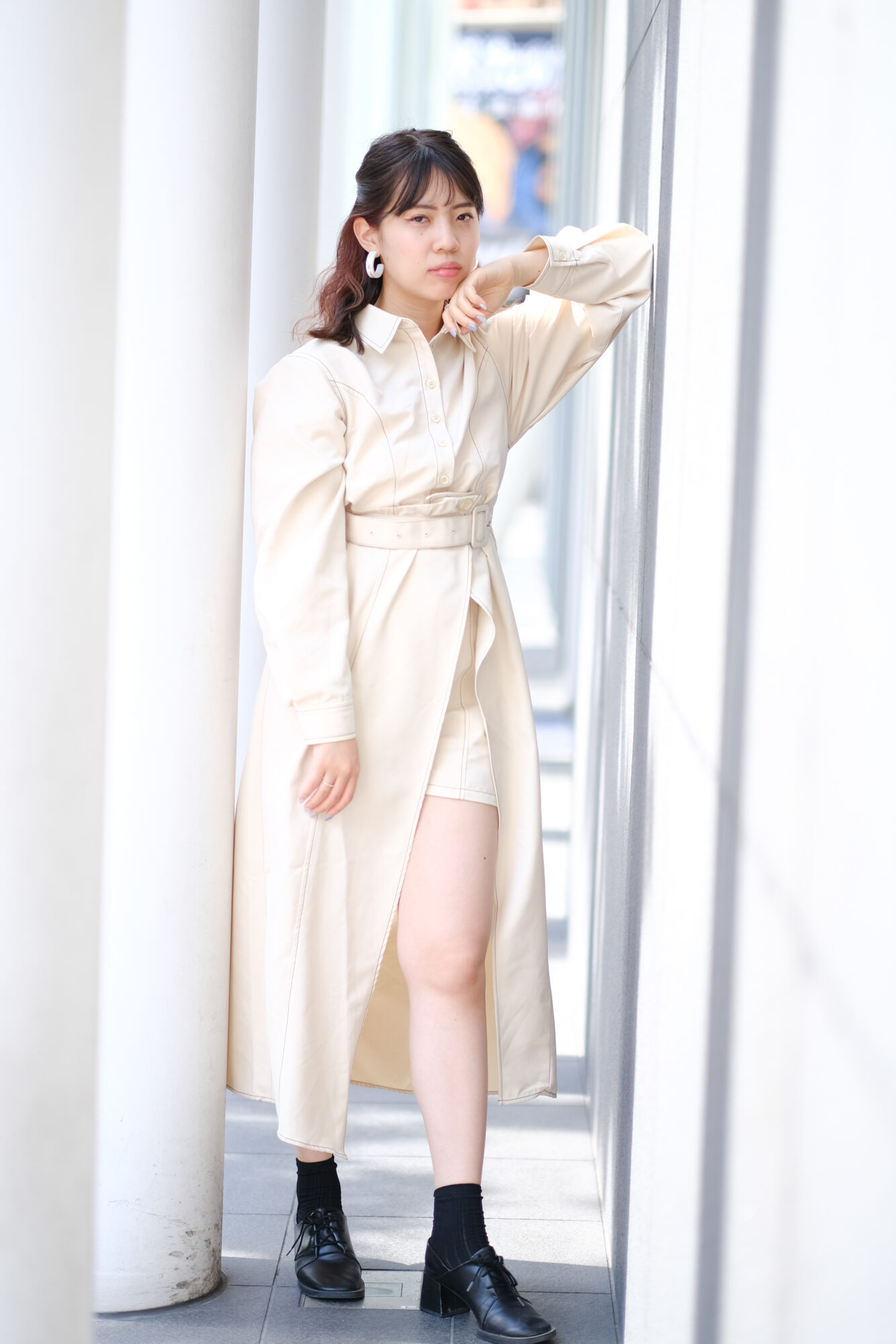 ポートレートモデル撮影、大内万奈