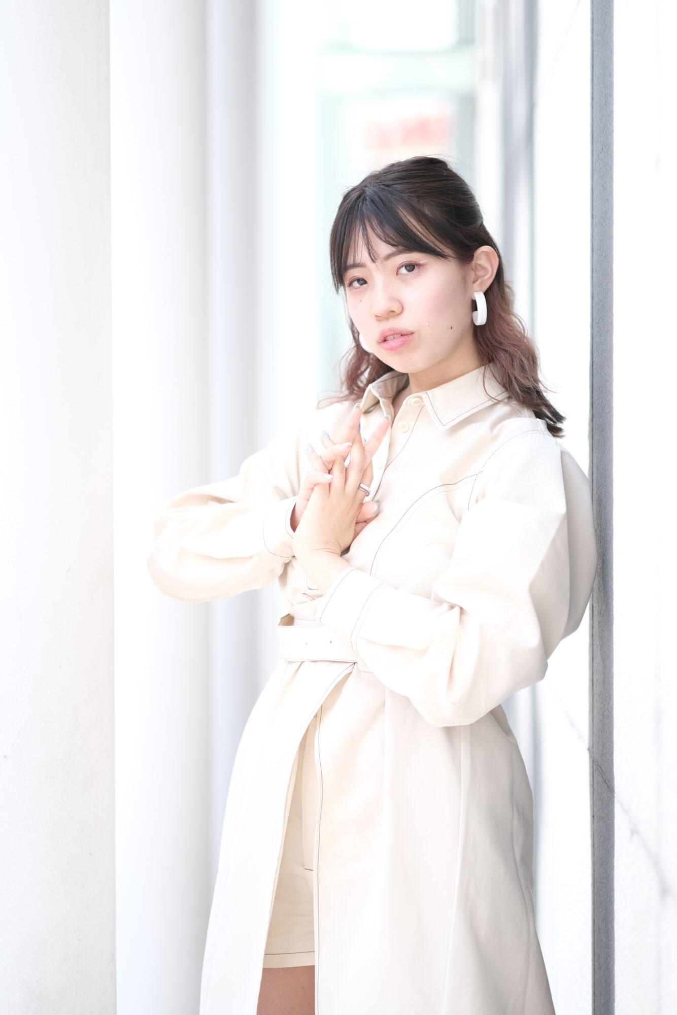 ポートレートモデル撮影、大内万奈