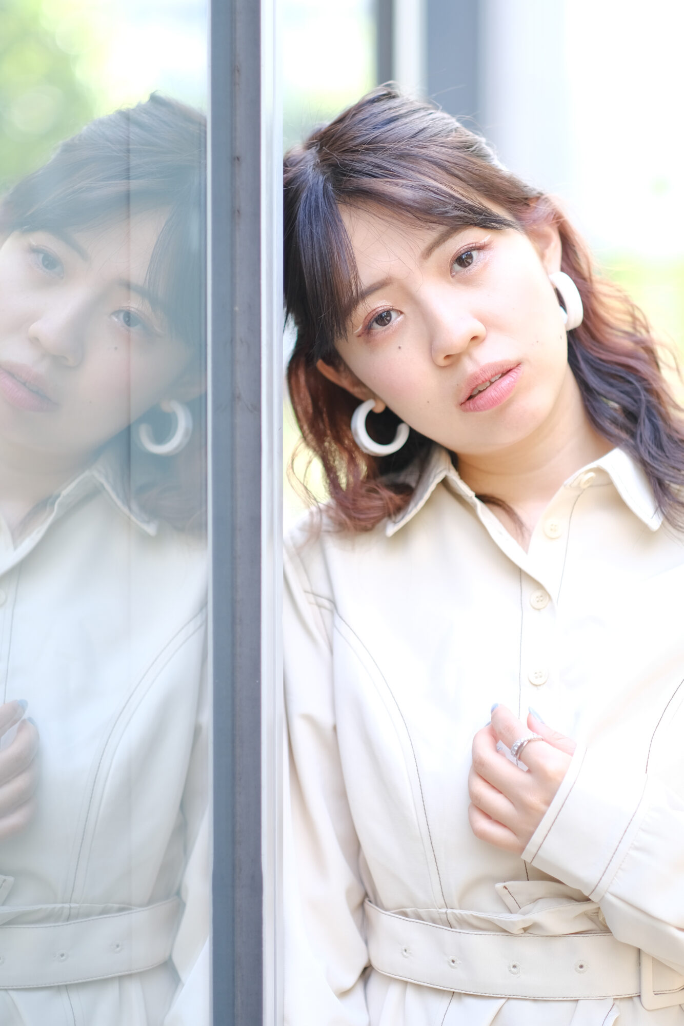 ポートレートモデル撮影、大内万奈