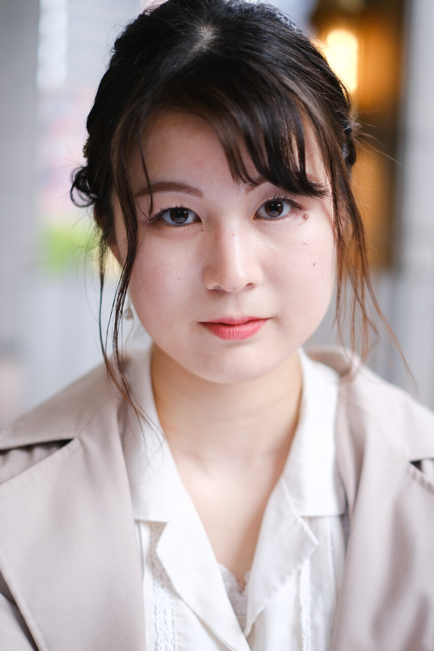 ポートレート撮影、モデルはAyaさん。