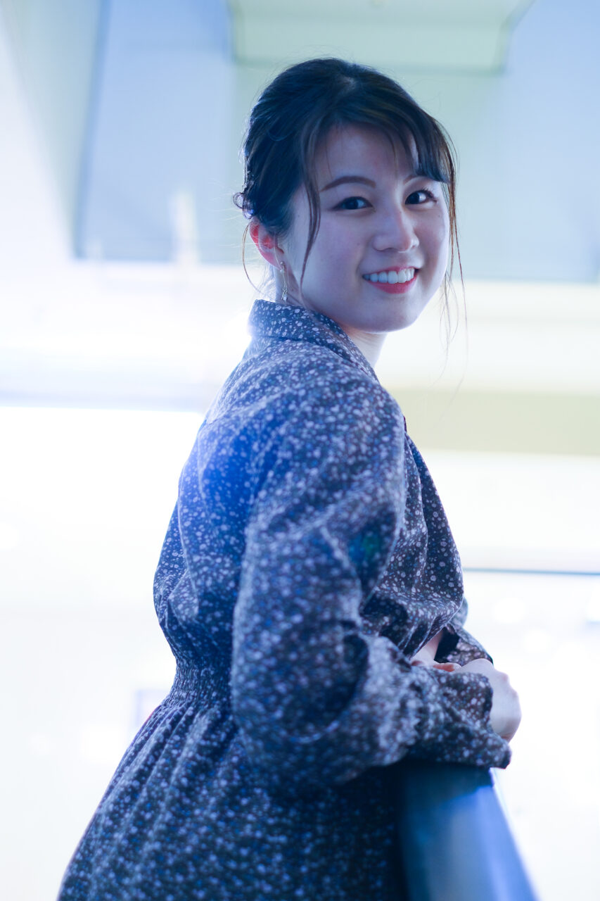 ポートレート撮影、モデルはAyaさん。