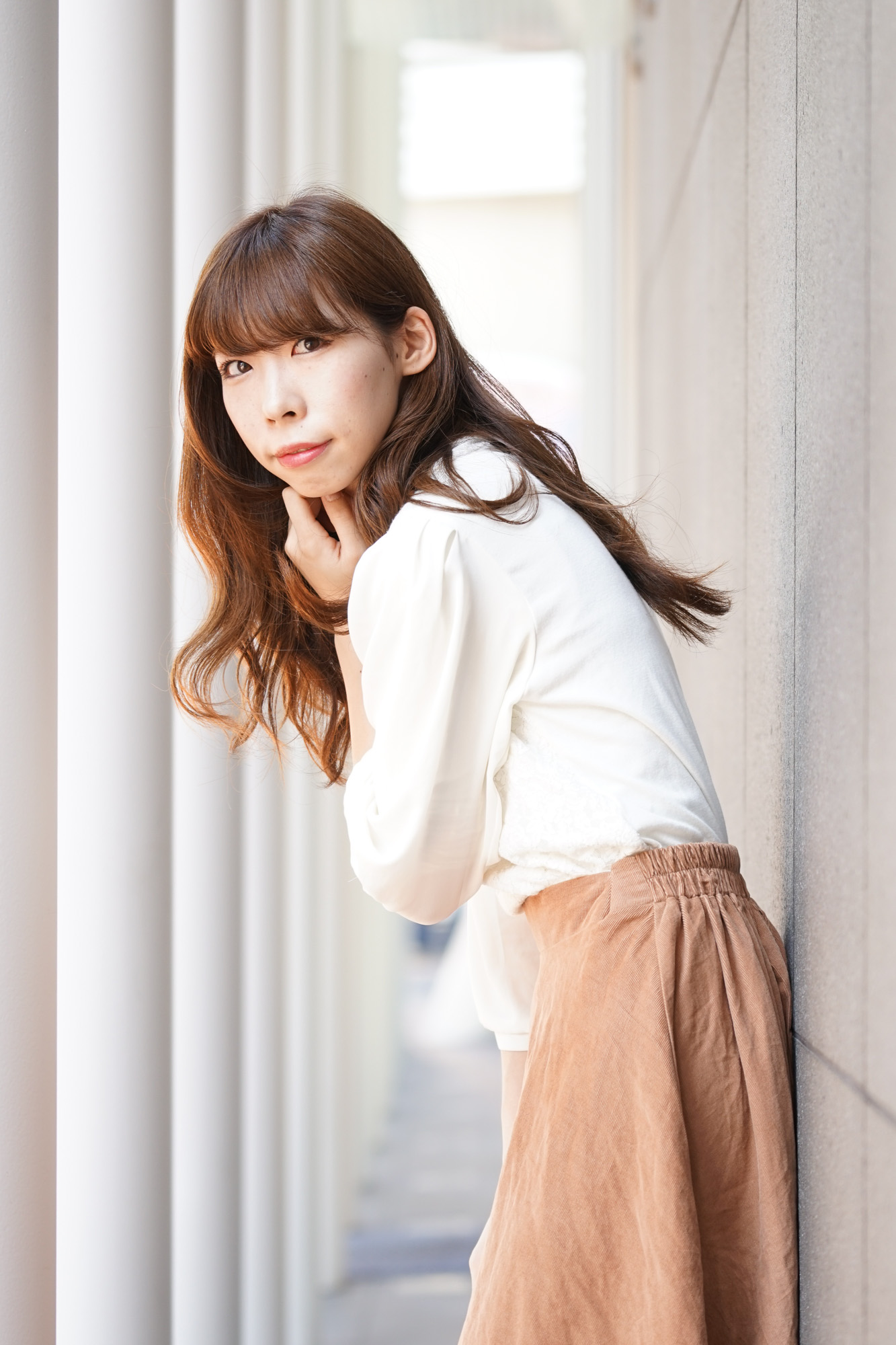 ポートレイトモデル撮影 モデルは桜さん。