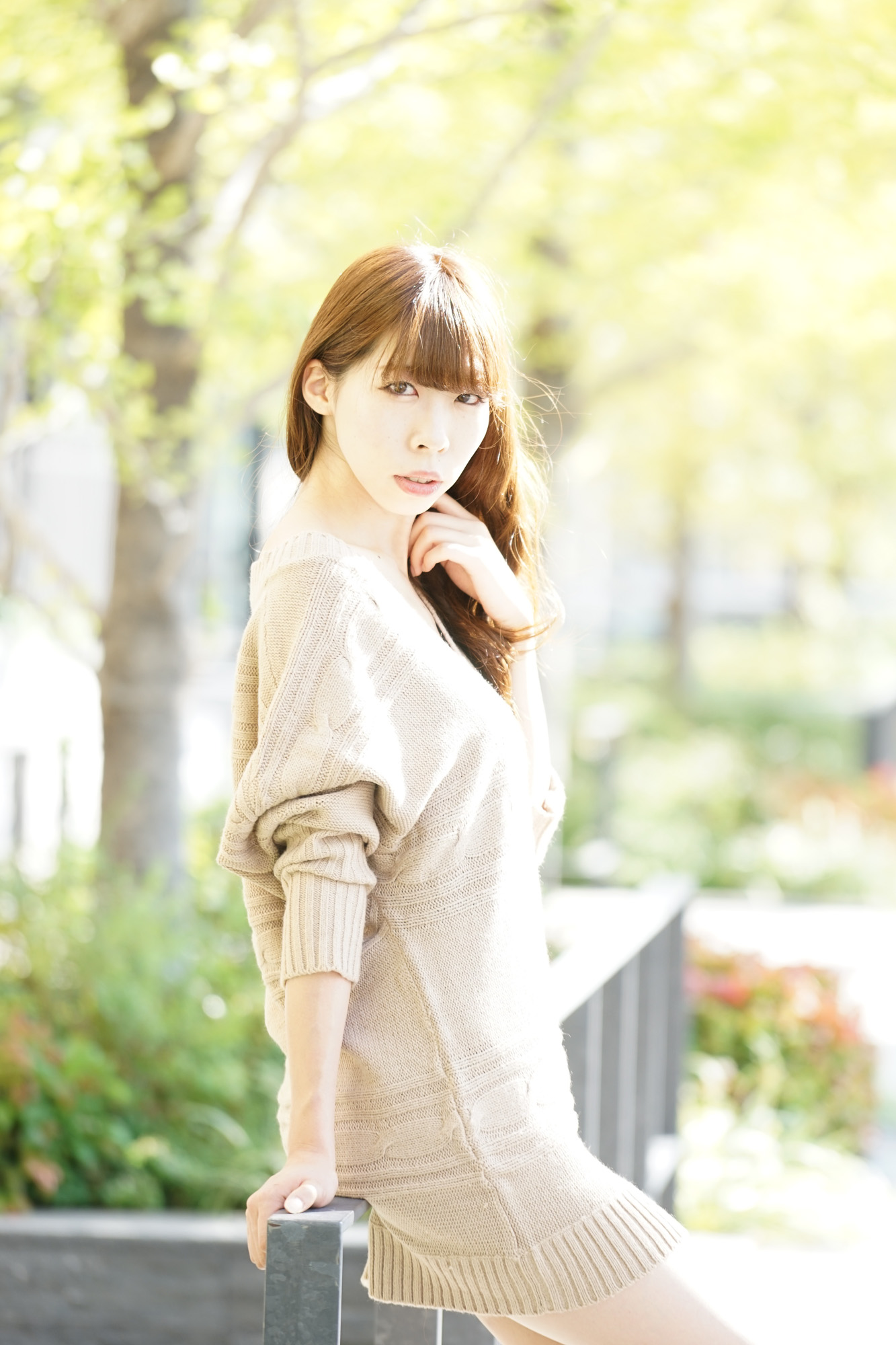 ポートレイトモデル撮影 モデルは桜さん。