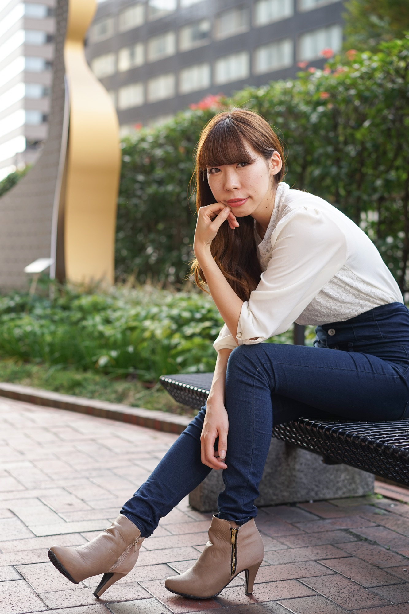 ポートレイトモデル撮影 モデルは桜さん。