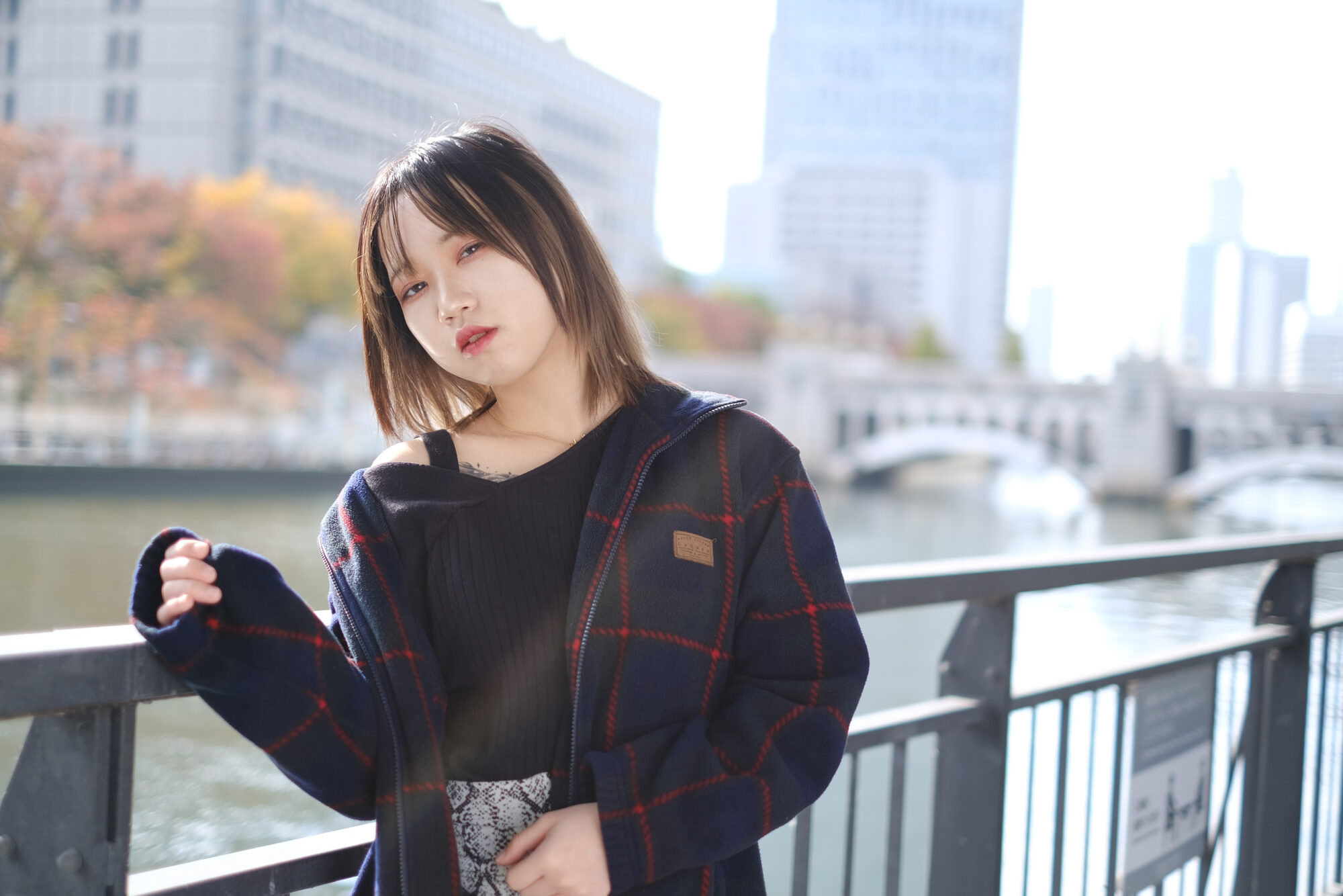 ポートレートモデル撮影、モデルはゆにこさんです。