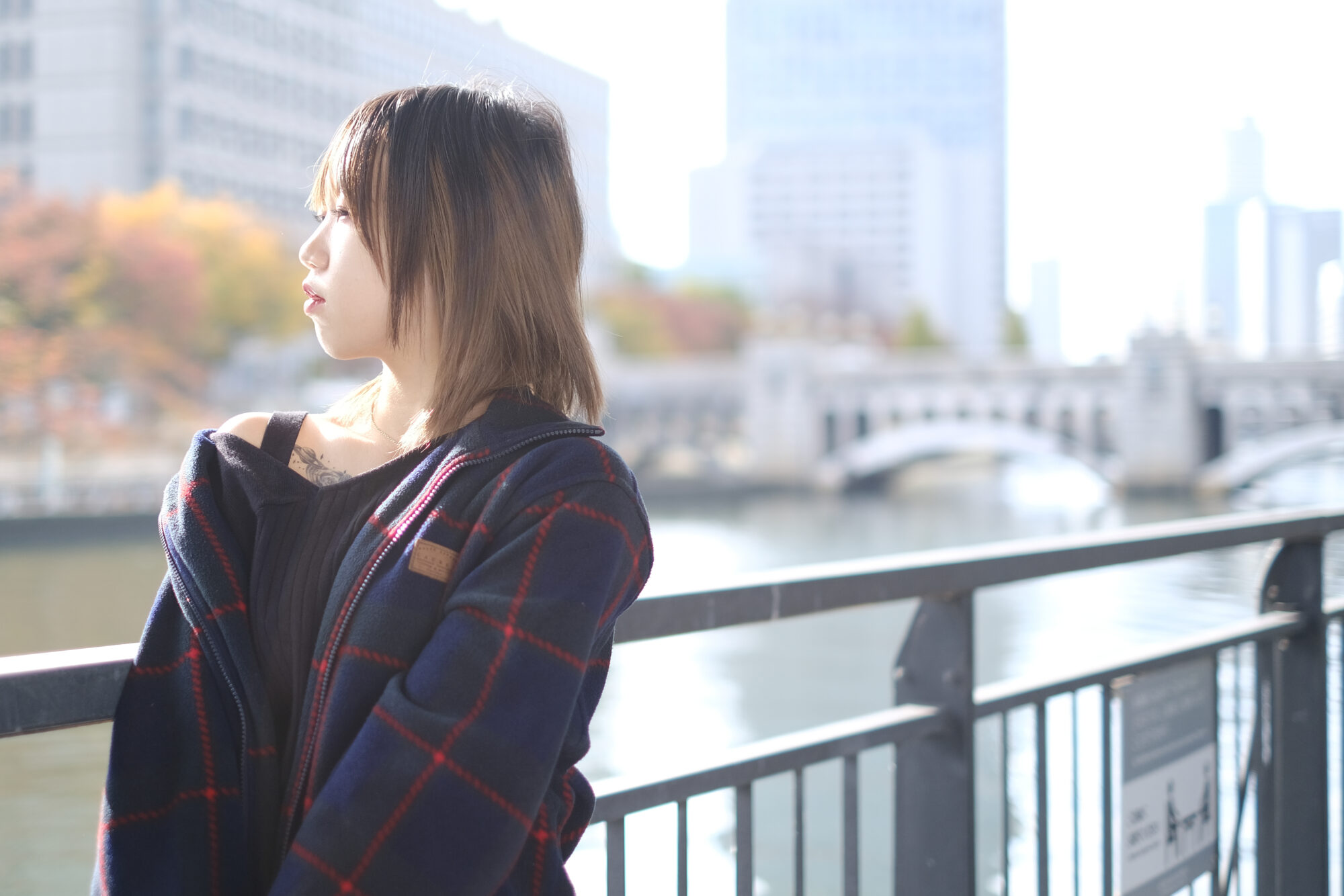 ポートレートモデル撮影、モデルはゆにこさんです。