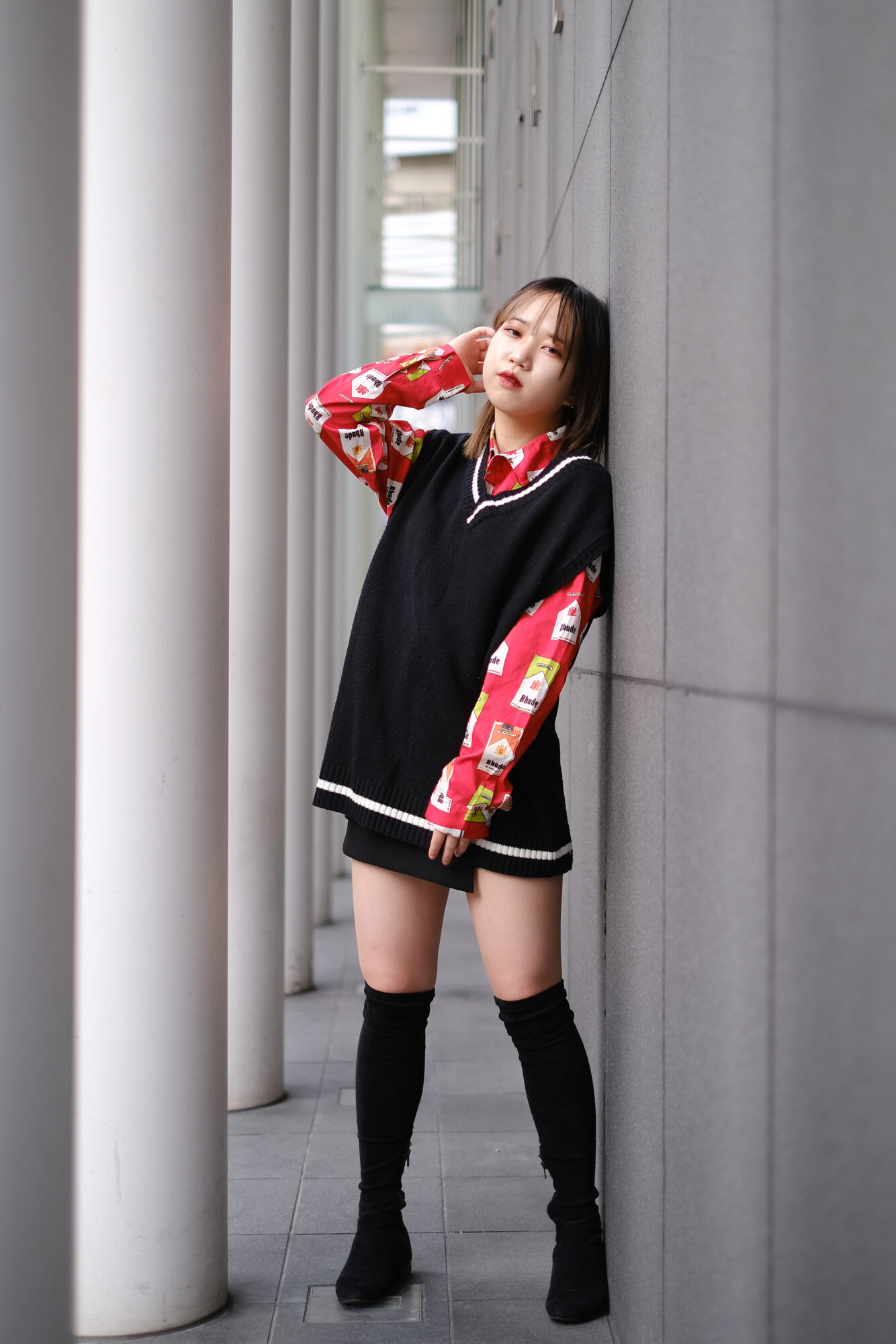 ポートレートモデル撮影、モデルはゆにこさんです。